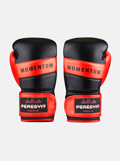 Боксерские перчатки Peresvit Momentum Boxing Gloves Black Metalic Orange