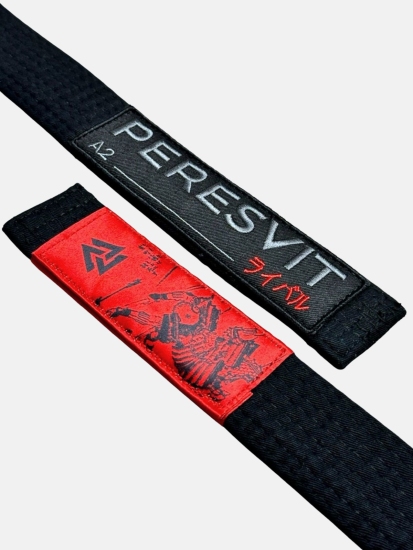 Peresvit The Rising Sun Premium BJJ Belt Black