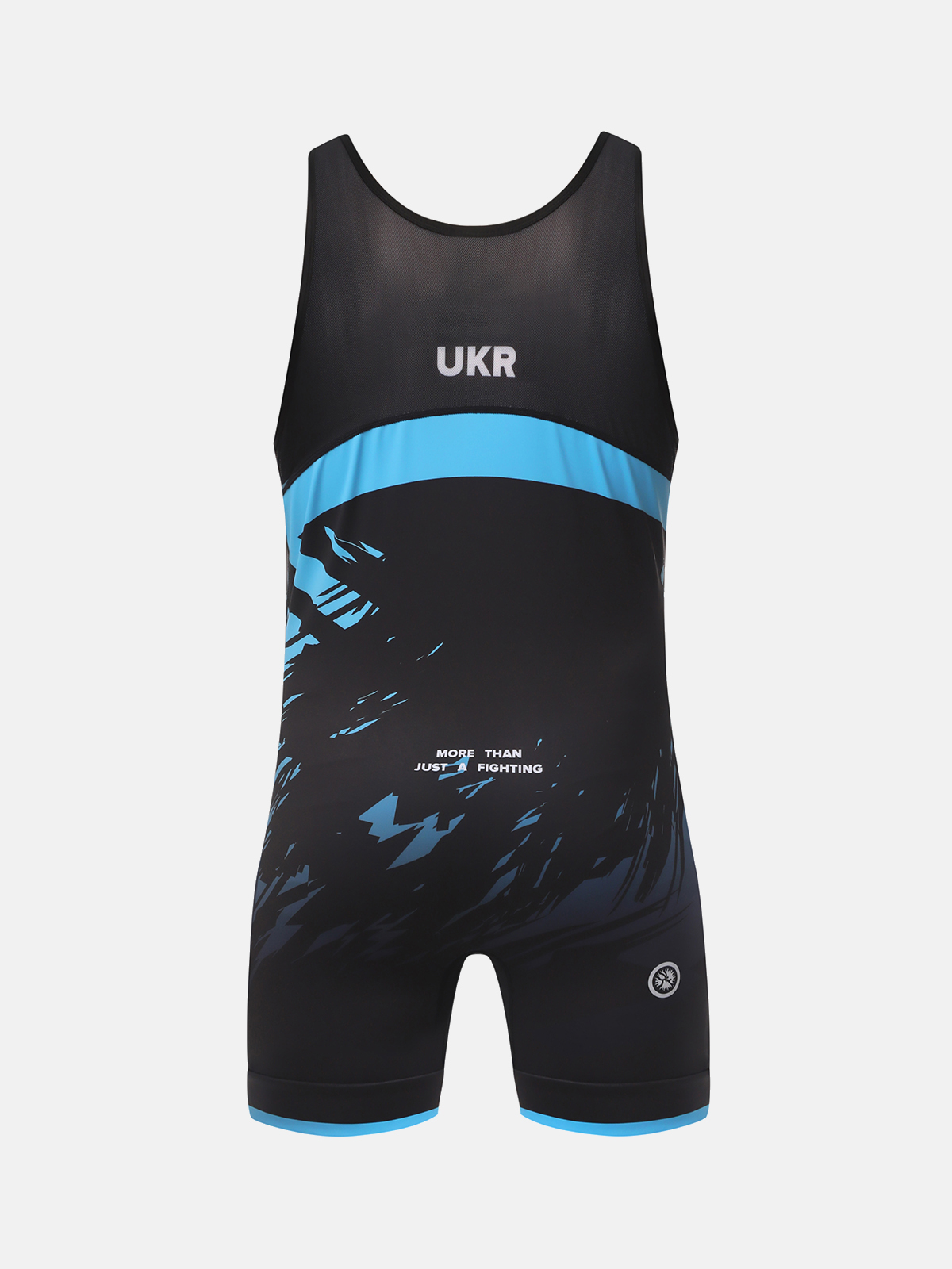 Peresvit Turmoil Adults Wrestling Singlet Blue Black, Фото № 4