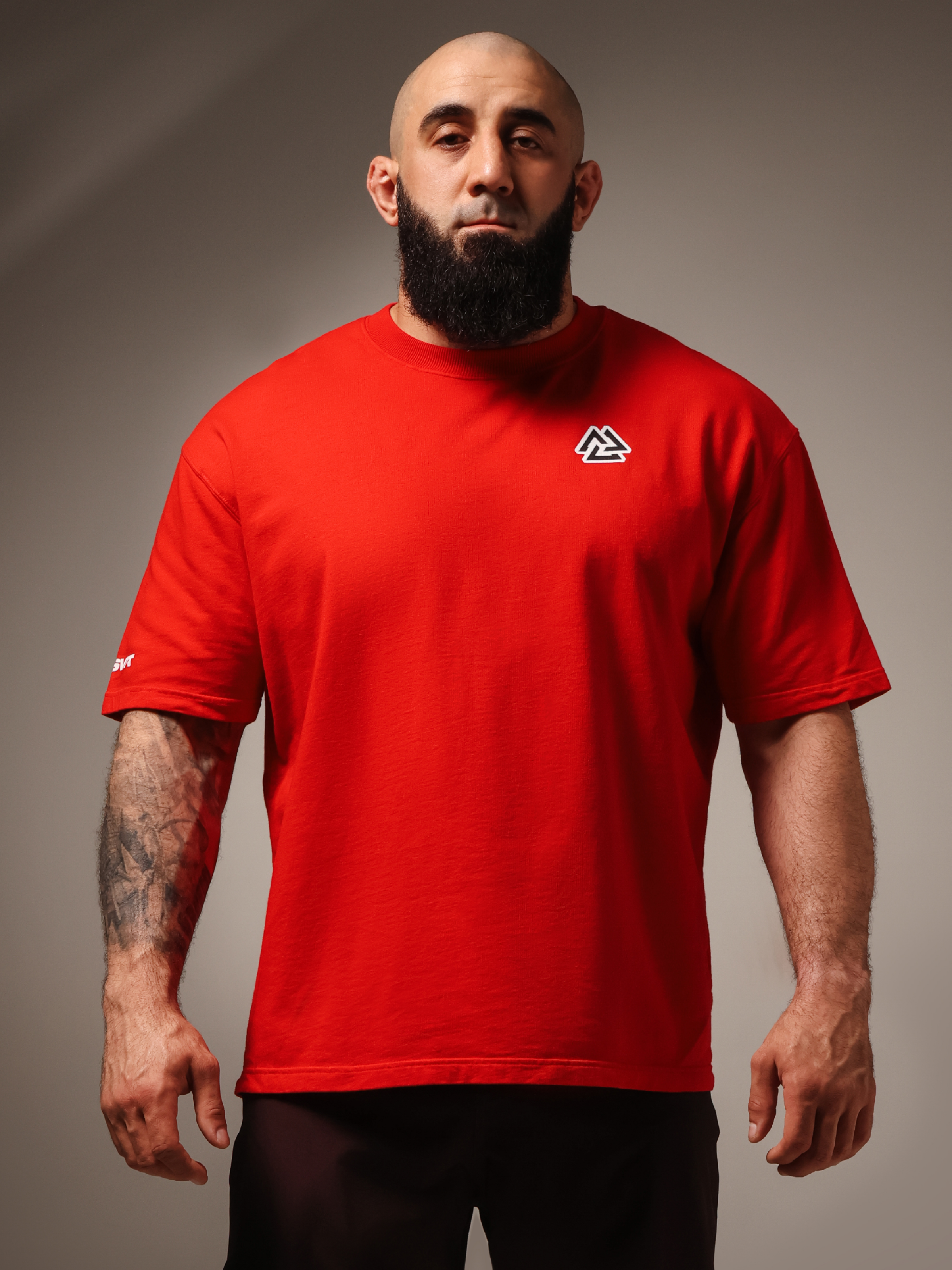 Oversized St. Sebastian T-shirt Roast Red, Фото № 2