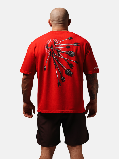 Oversized St. Sebastian T-shirt Roast Red
