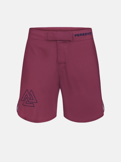 Peresvit Core MMA Fight Shorts Dark Red