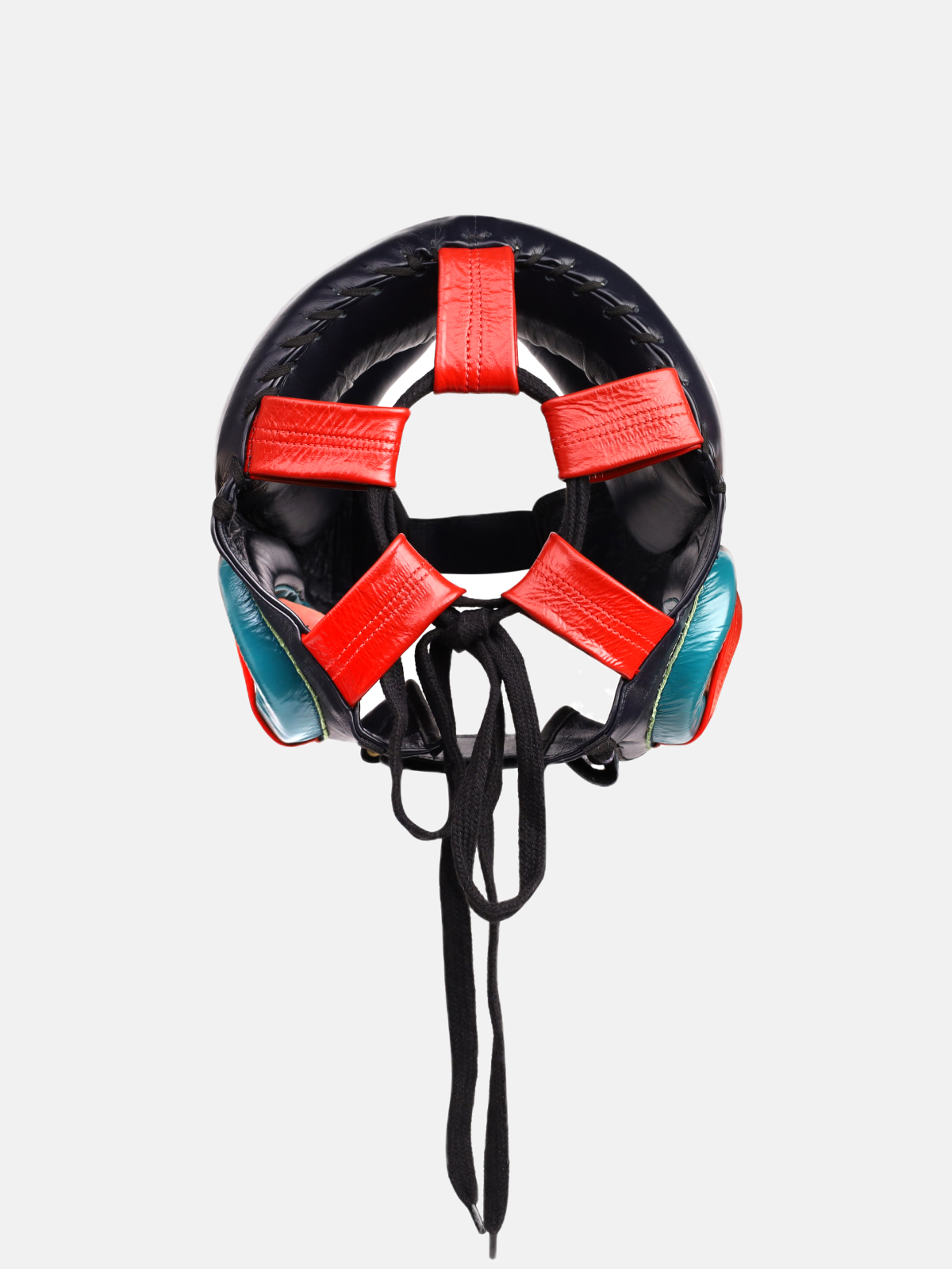 Momentum 2.0 Leather Armor Plating Headgear Deep Blue, Photo № 4