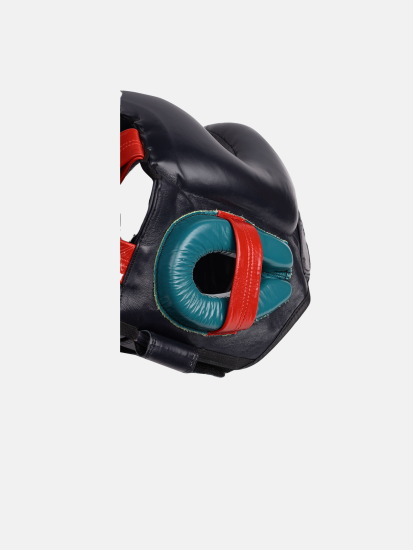 Momentum 2.0 Leather Armor Plating Headgear Deep Blue, Photo № 6