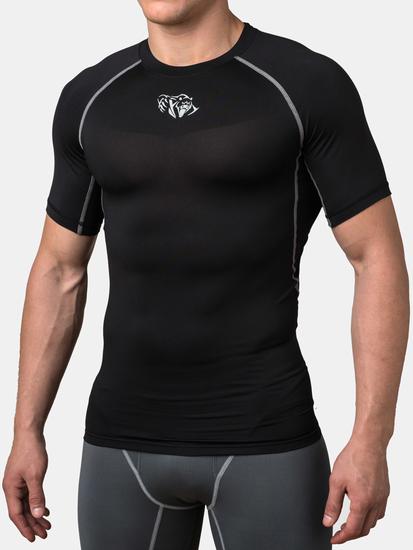 Peresvit Air Motion Short Sleeve Black Grey