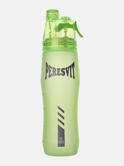 Peresvit 2xCool Spray Sport Bottle Dew Green