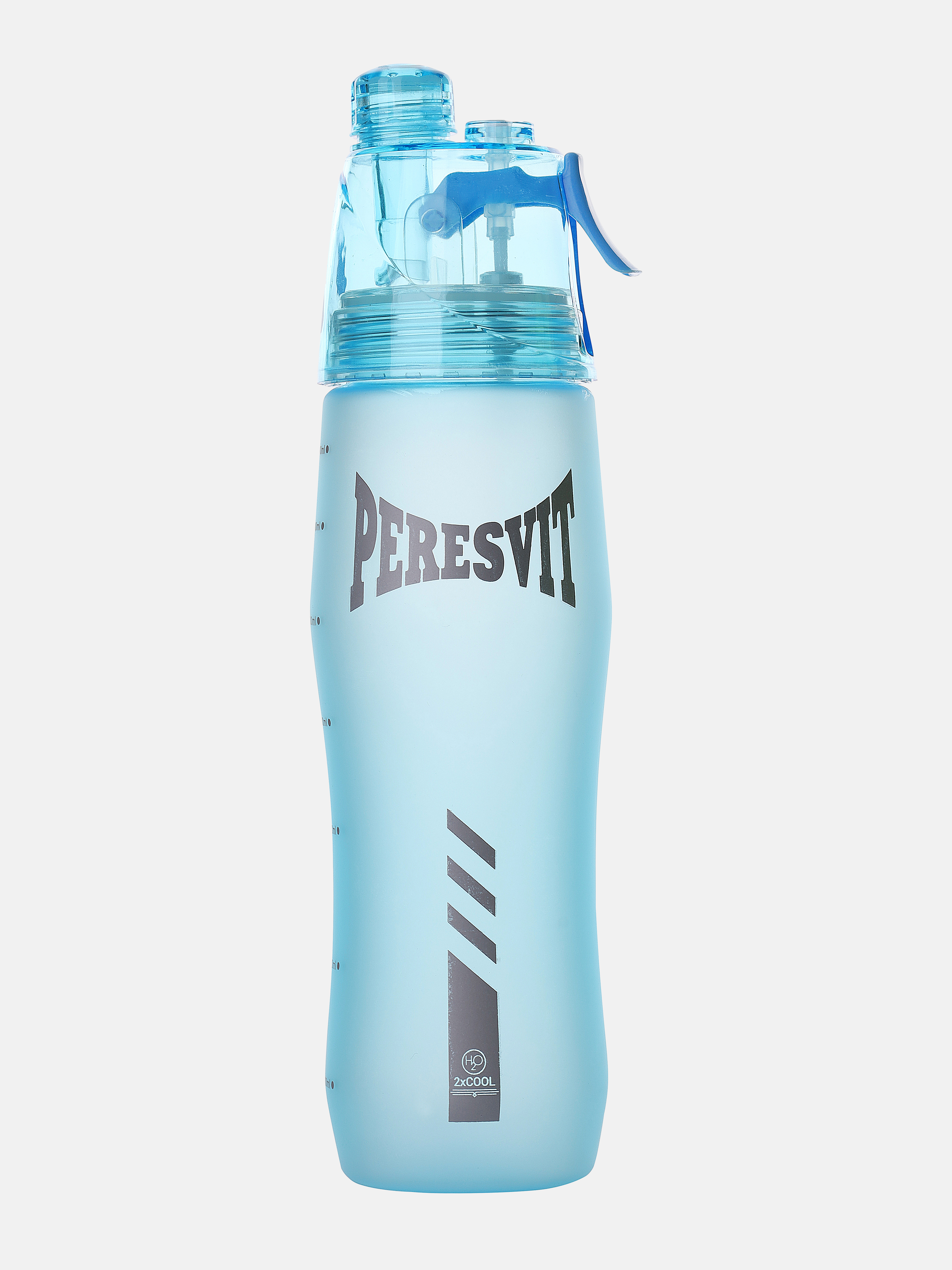 Peresvit 2xCool Spray Sport Bottle Frosty Blue