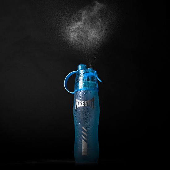 Peresvit 2xCool Spray Sport Bottle Frosty Blue, Photo No. 4