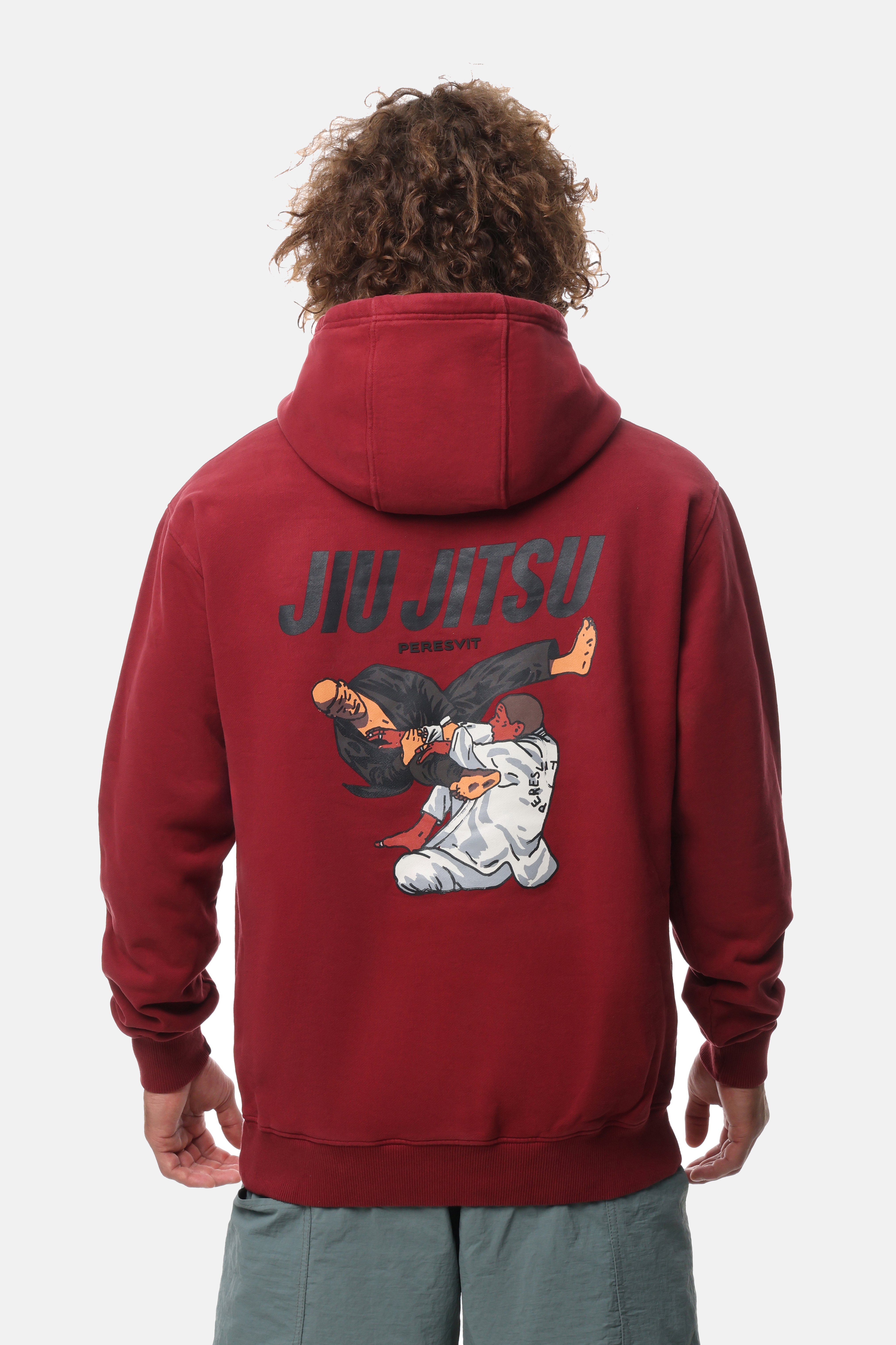 Peresvit Flying Jiu-jitsu Hoodie Red