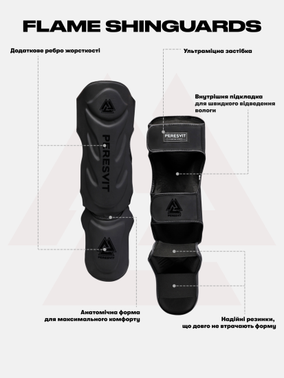 Flame Shinguards Military Green, Фото № 2