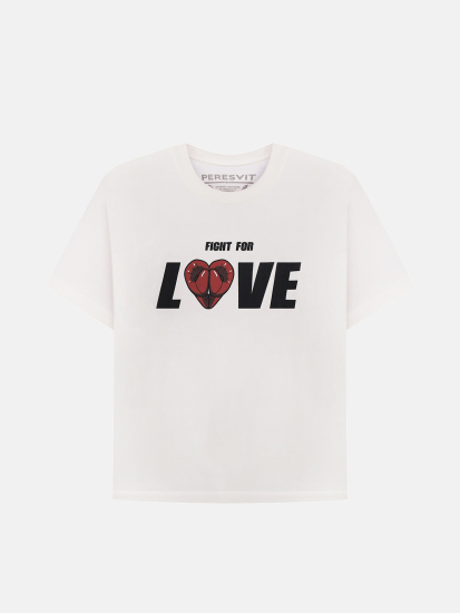 Peresvit Fight for Love T-shirt White, Фото № 3