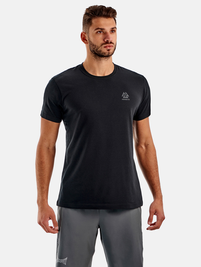 Peresvit Dynamic Cotton Short Sleeve T-shirt Phantom Black
