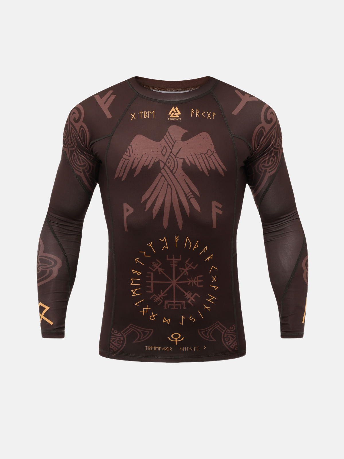 Valhalla Rashguard Long Sleeve Brute Brown