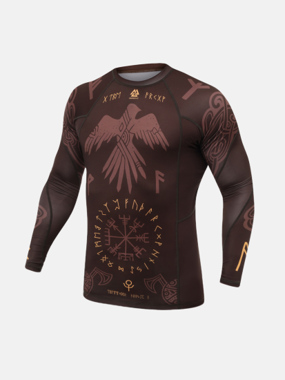 Valhalla Rashguard Long Sleeve Brute Brown, Фото № 3