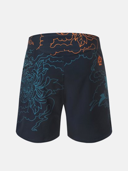 Peresvit Koi MMA Shorts Blue Orange Red, Фото № 2