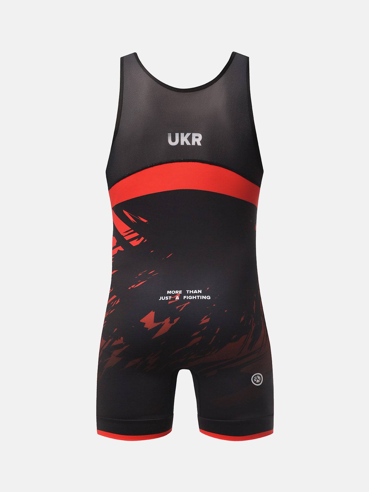 Peresvit Turmoil Adults Wrestling Singlet Red Black, Фото № 4