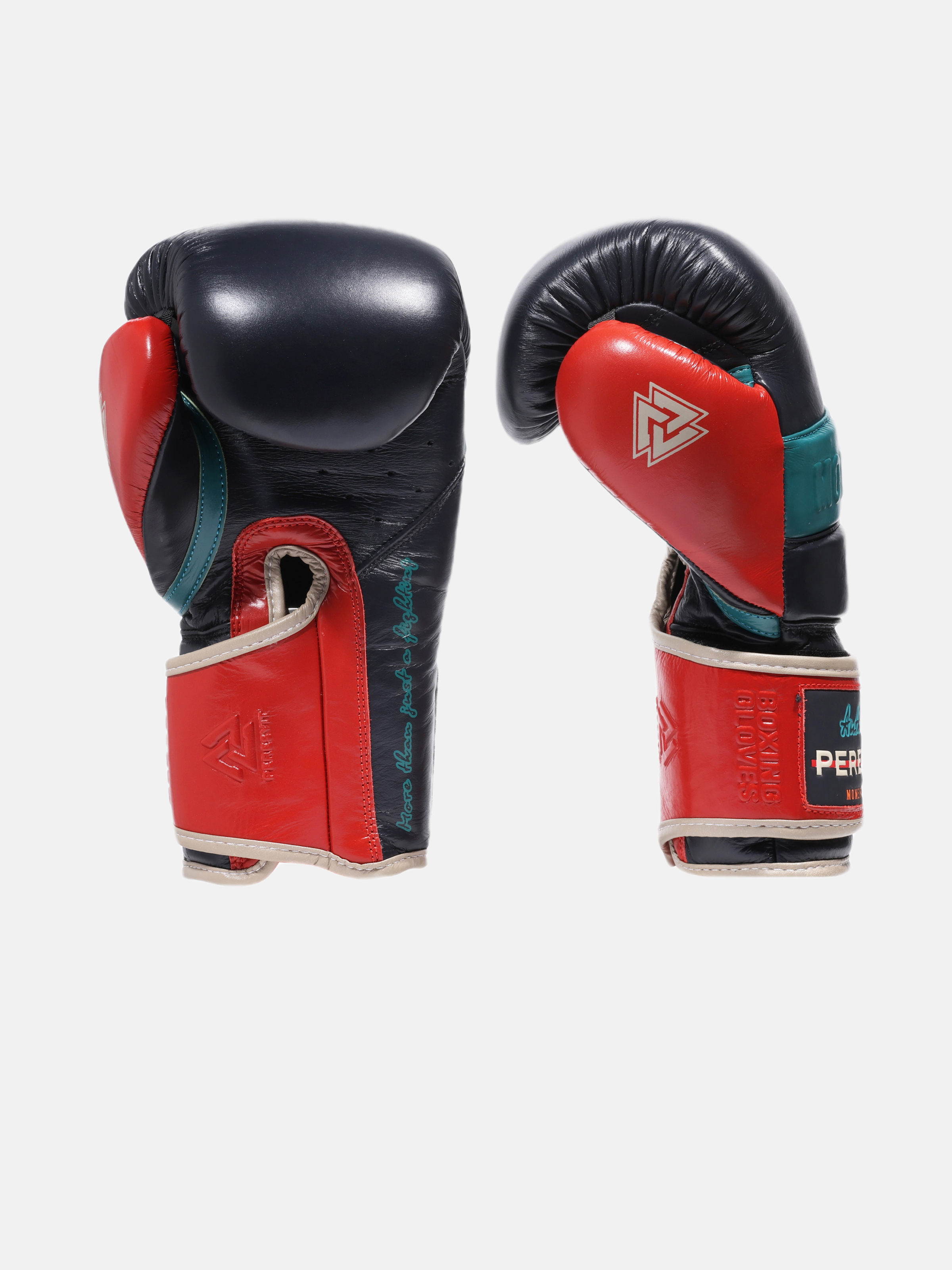 Momentum Leather Boxing Gloves Deep Blue, Фото № 2
