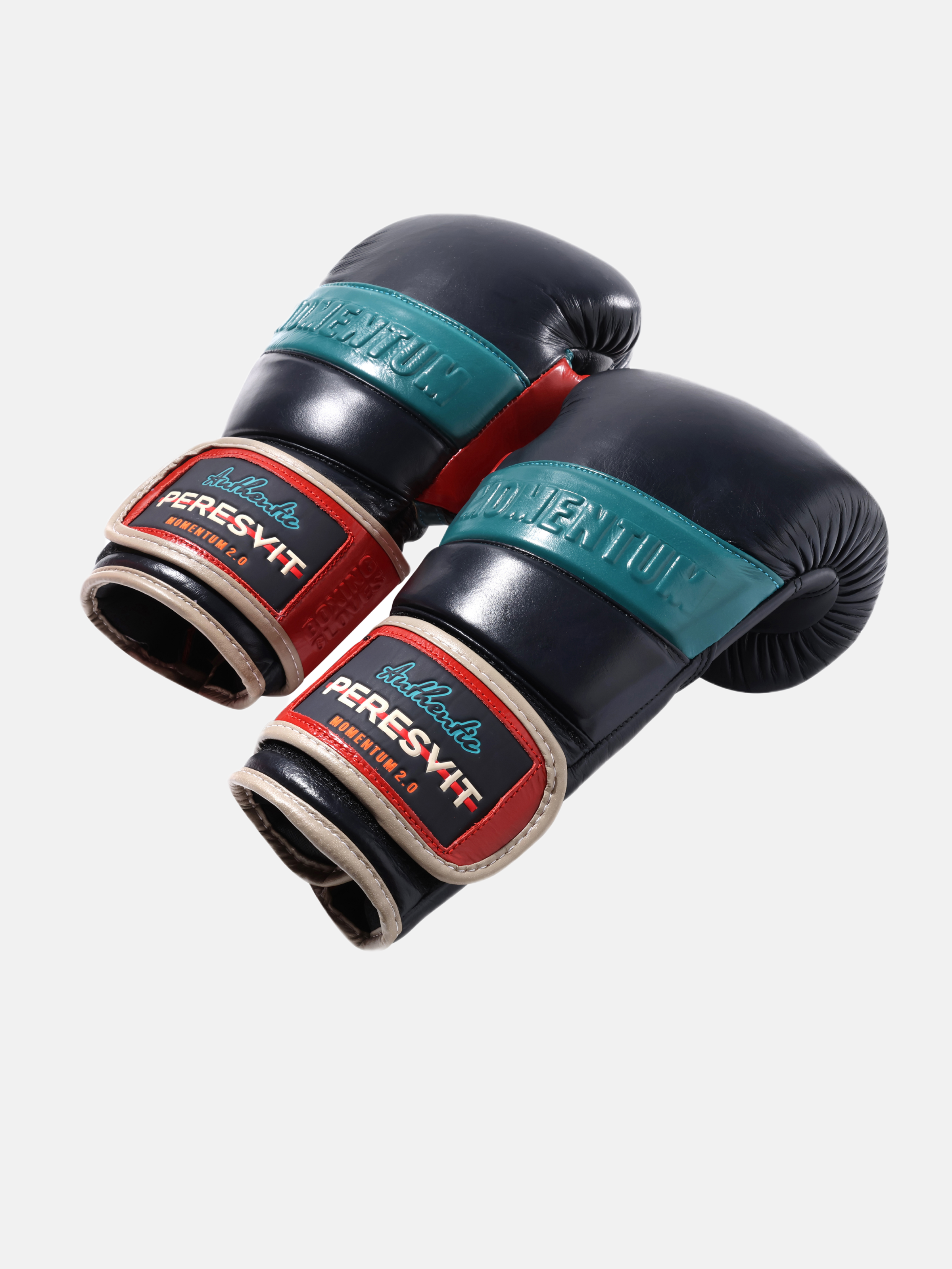 Momentum Leather Boxing Gloves Deep Blue, Фото № 5