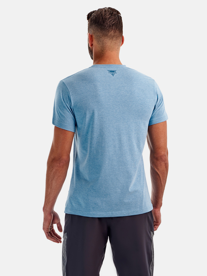 Peresvit Dynamic Cotton Short Sleeve T-shirt Sky Blue, Photo No. 2