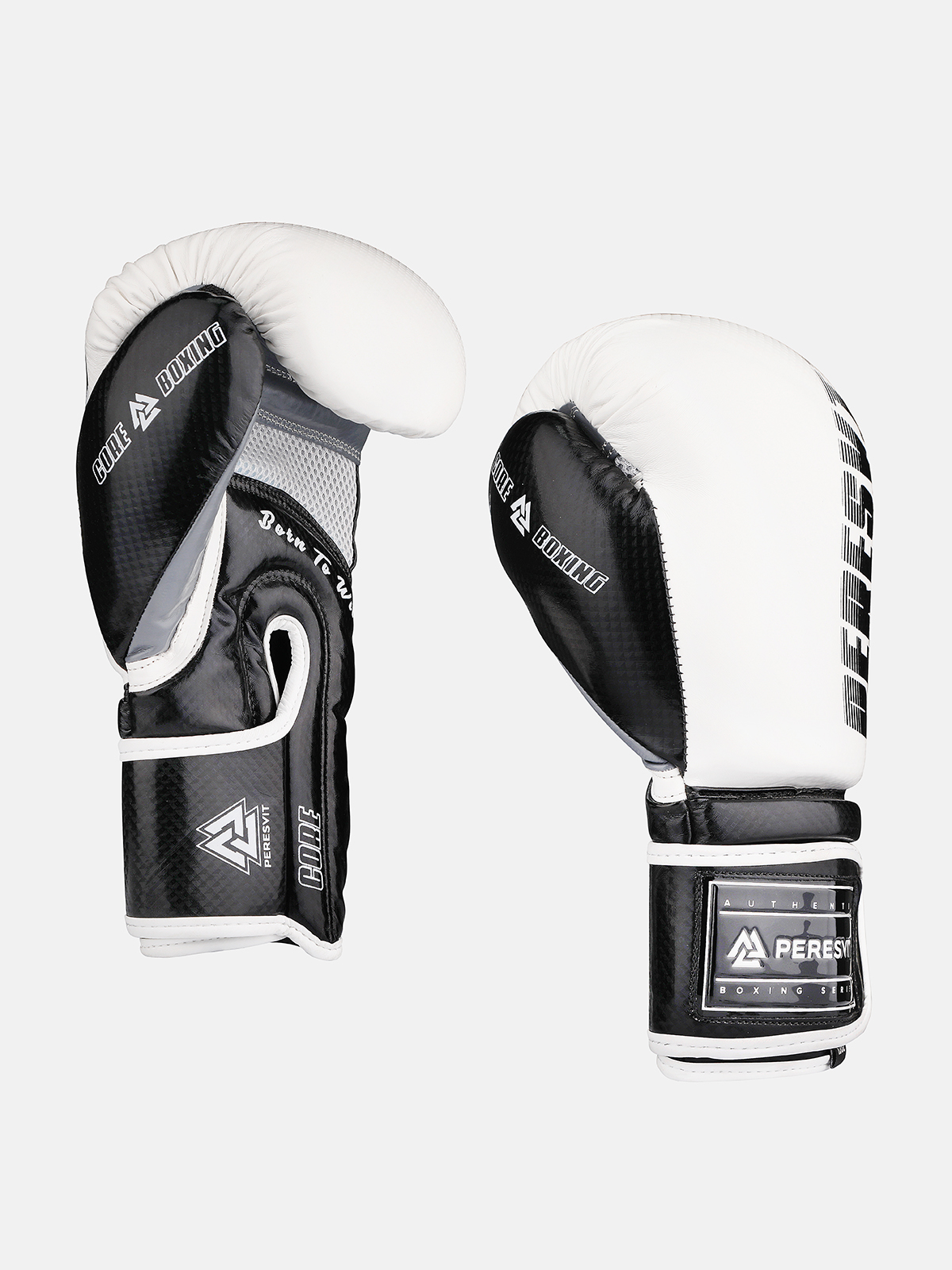Peresvit Core Boxing Gloves White Black & Grey, Фото № 3