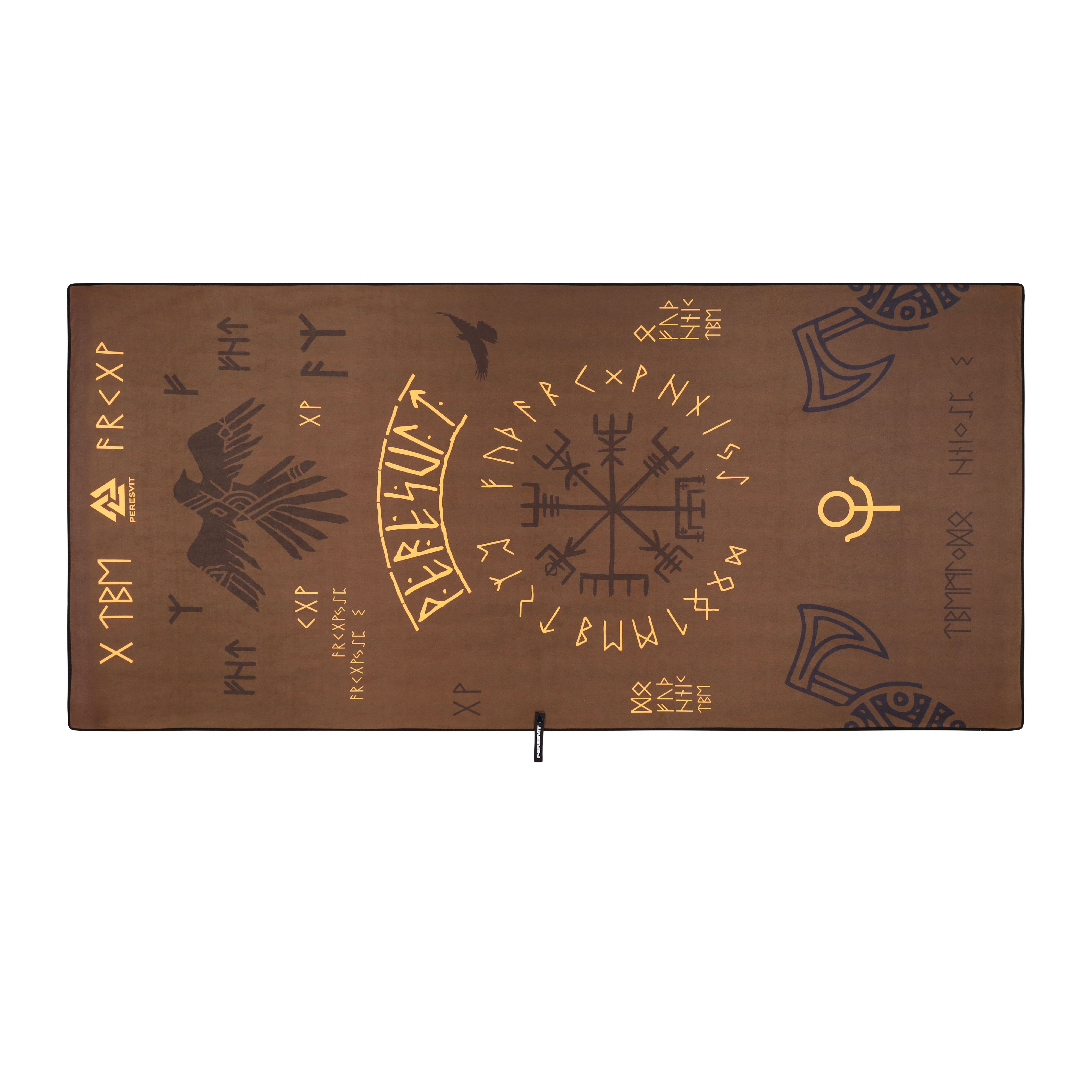 Valhalla Sport Towel Brown Gold, Фото № 2