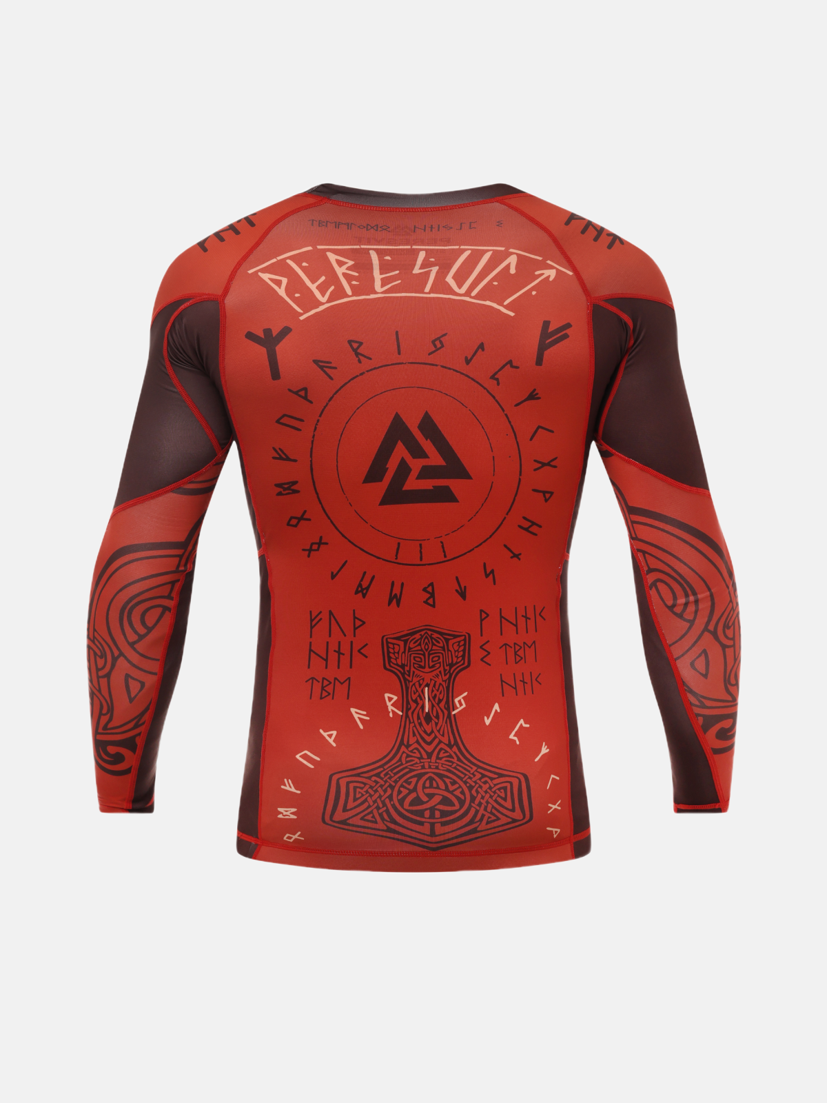 Valhalla Rashguard Long Sleeve Cadmium, Фото № 3