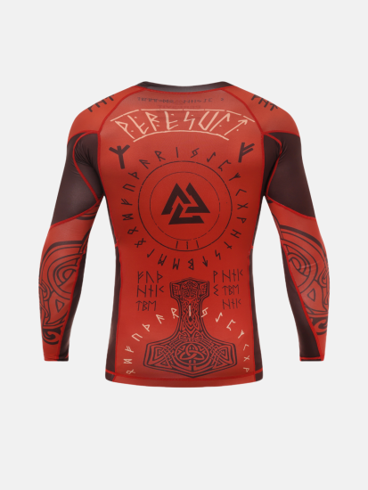 Valhalla Rashguard Long Sleeve Cadmium, Фото № 3