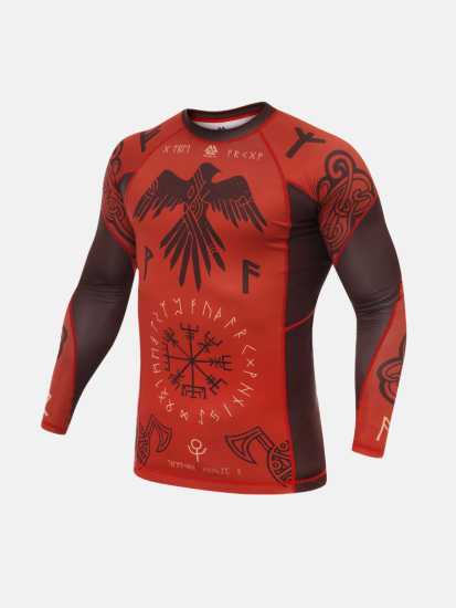 Valhalla Rashguard Long Sleeve Cadmium, Фото № 2