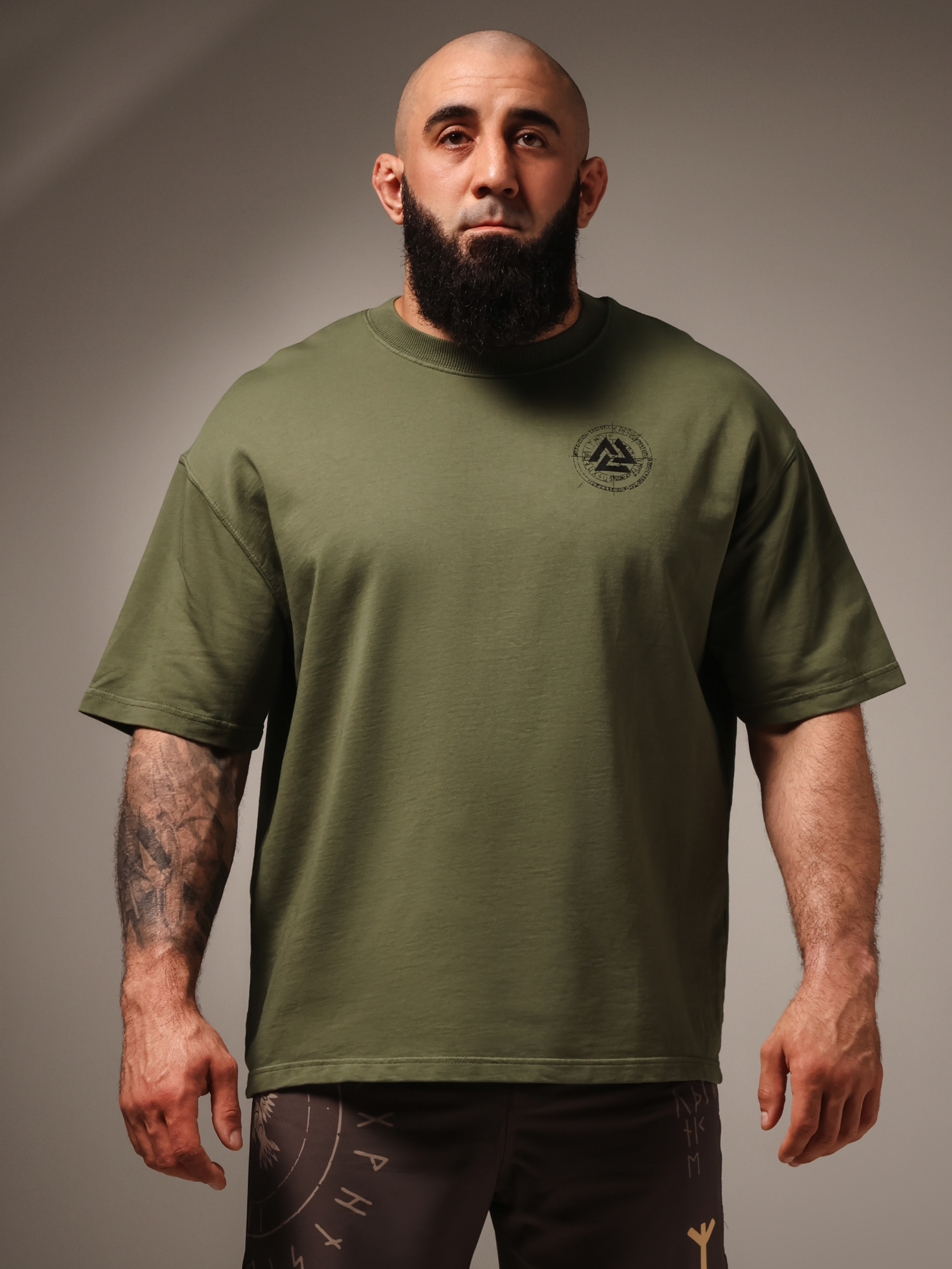 Oversized Ethos T-shirt Dust Sage, Фото № 2
