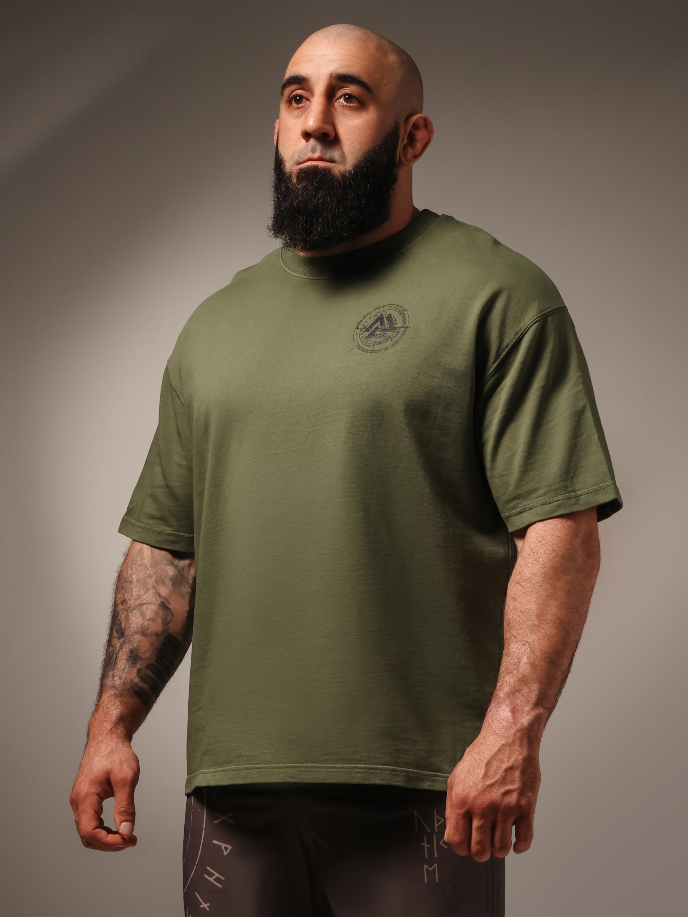 Oversized Ethos T-shirt Dust Sage, Фото № 3