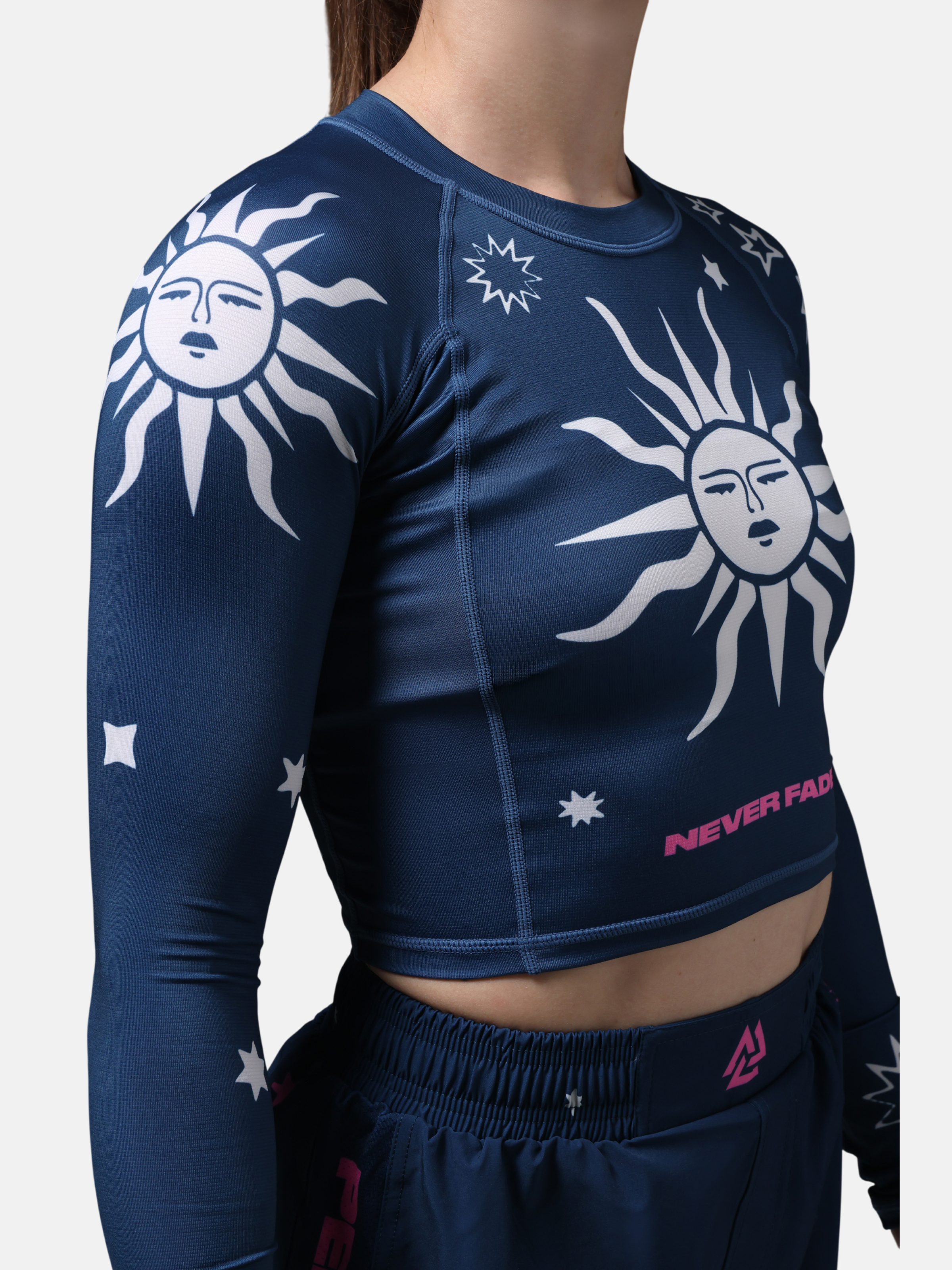 Equinox Ladies Rashguard Cropped Long Sleeve, Фото № 3