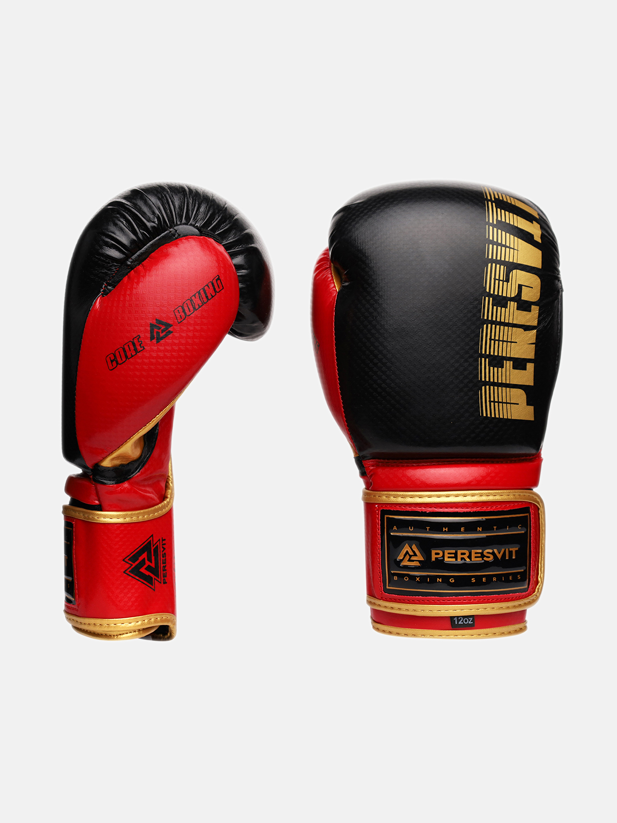 Peresvit Core Boxing Gloves Black Red Yellow