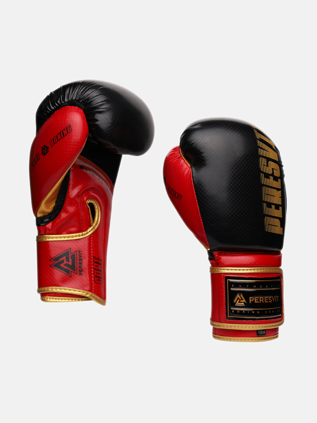 Peresvit Core Boxing Gloves Black Red Yellow, Фото № 5