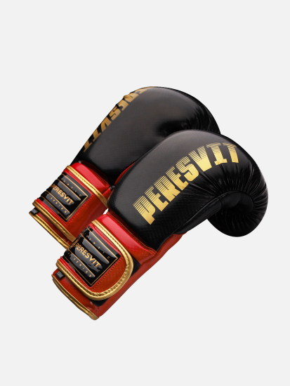 Peresvit Core Boxing Gloves Black Red Yellow, Фото № 4