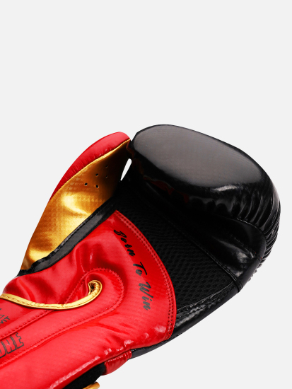 Peresvit Core Boxing Gloves Black Red Yellow, Фото № 6