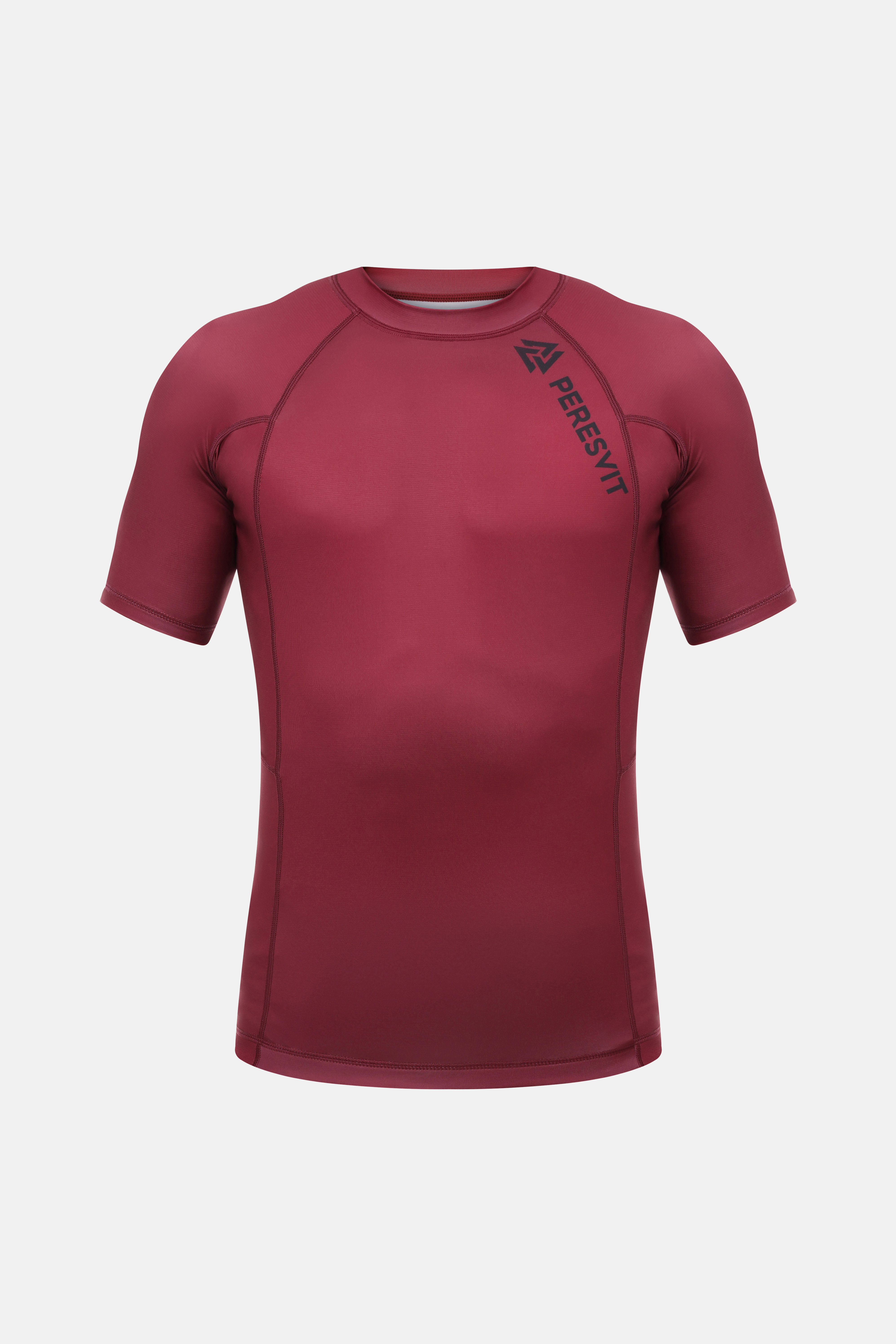 Peresvit Core Short Sleeve Dark Red