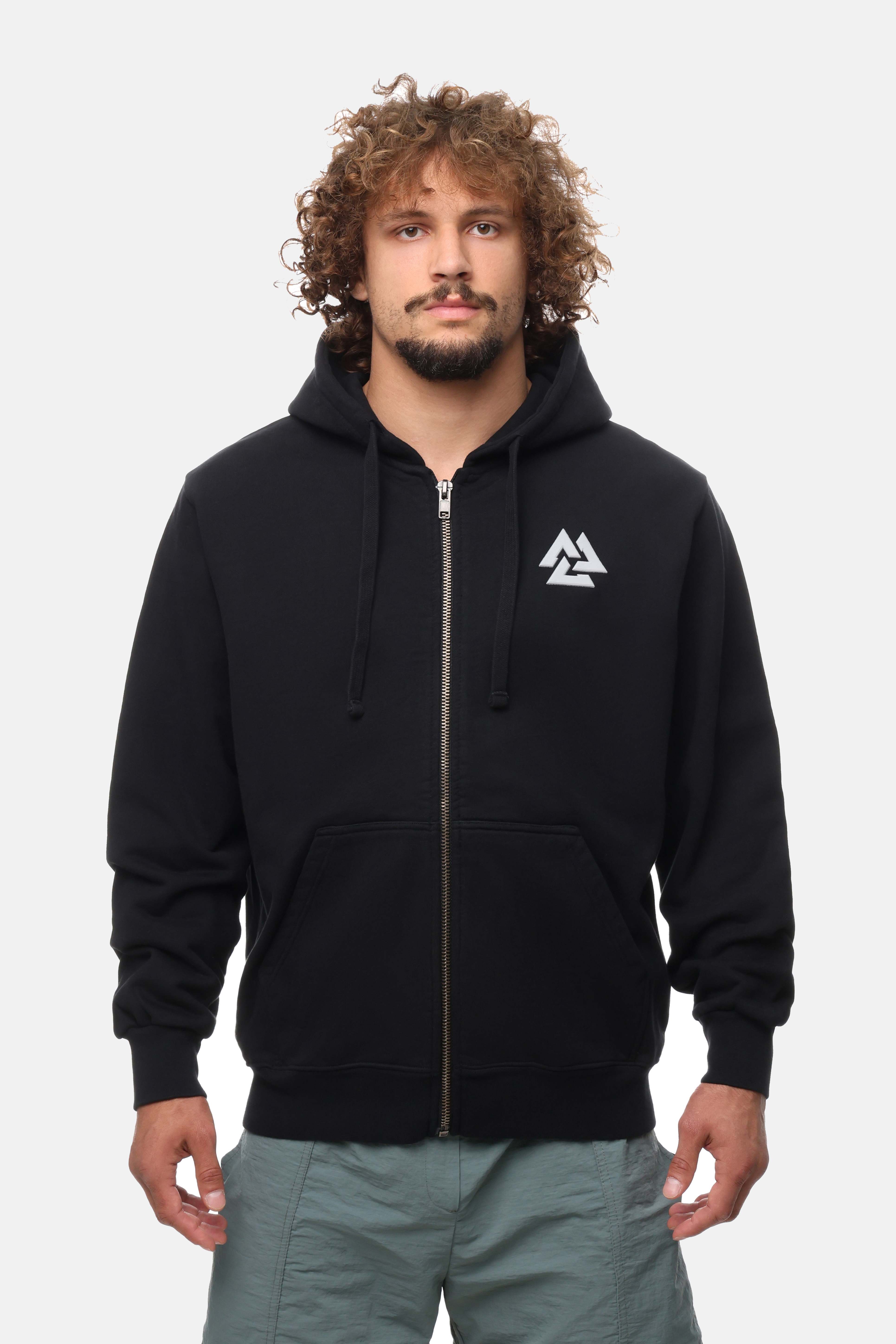 Peresvit Zipper Heavyweight Hoodie Black, Фото № 2