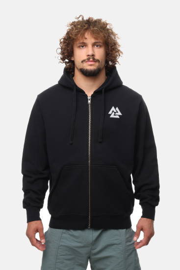 Peresvit Zipper Heavyweight Hoodie Black, Фото № 2