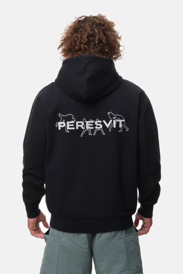 Peresvit Zipper Heavyweight Hoodie Black