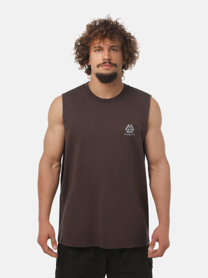 Peresvit Sign Tank Top Dark Brown, Фото № 2