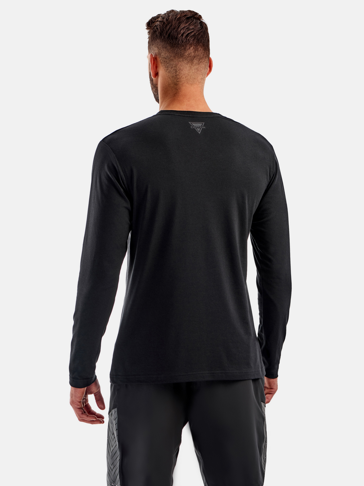 Peresvit Dynamic Cotton Long Sleeve T-shirt Phantom Black, Photo No. 2