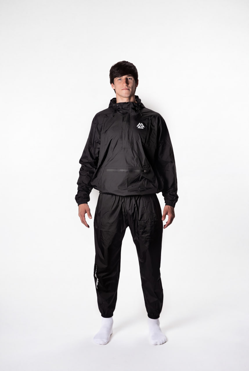 Premium Sauna Suit Black
