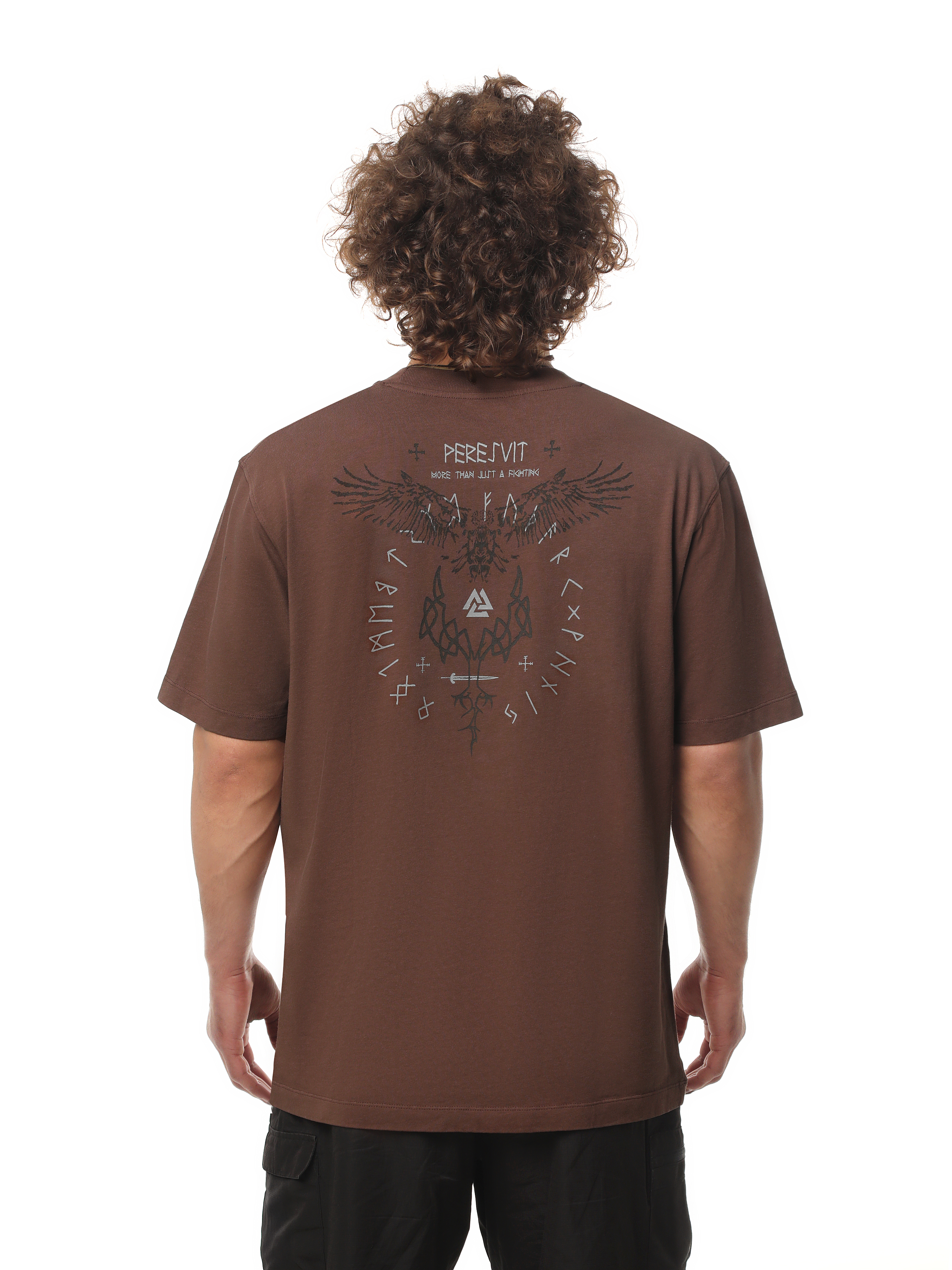 Футболка Peresvit Oversized Sacred Tree T-shirt Light Brown, Фото № 2