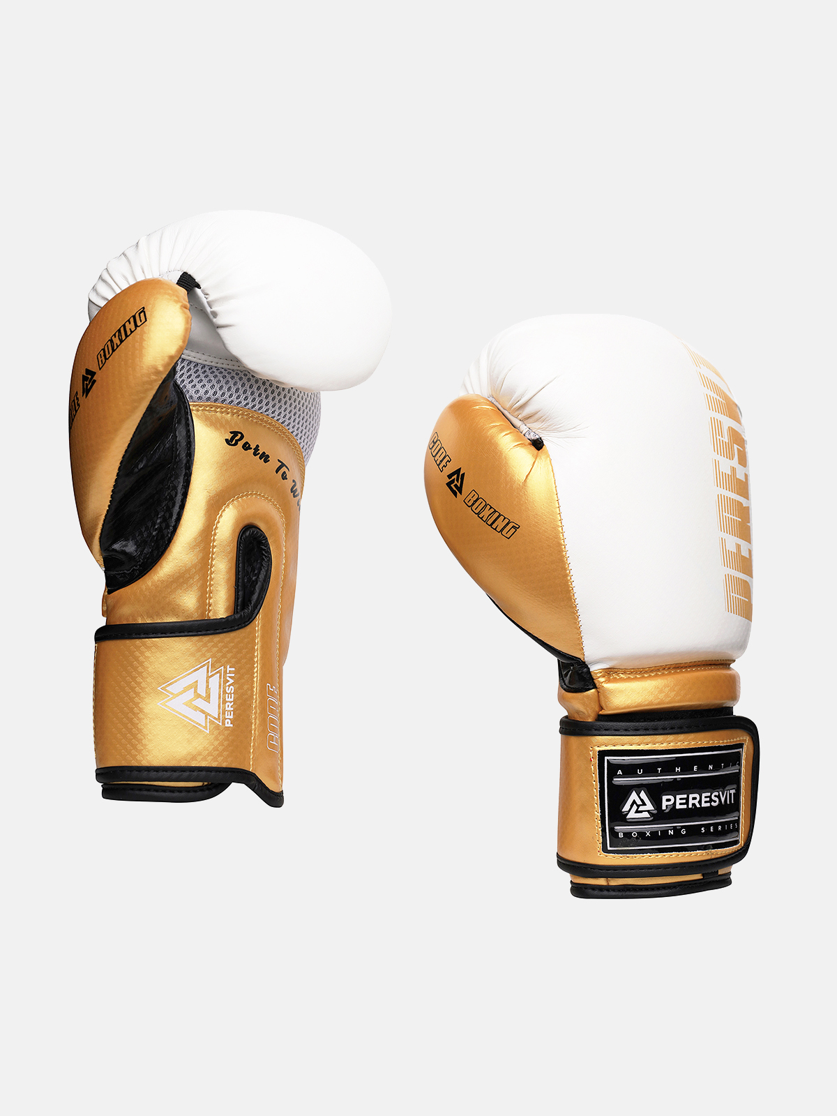 Peresvit Core Boxing Gloves White Yellow, Фото № 3