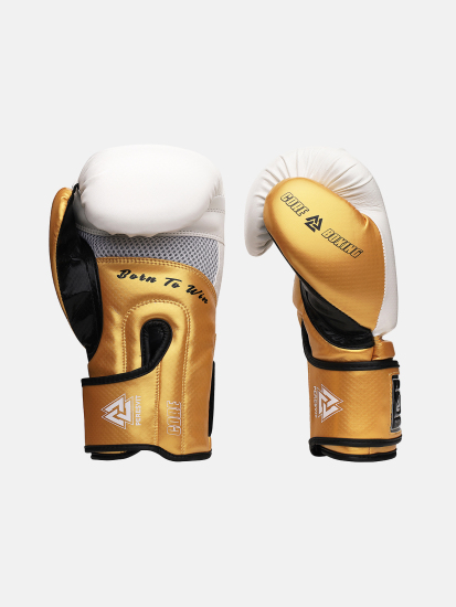 Peresvit Core Boxing Gloves White Yellow, Фото № 2