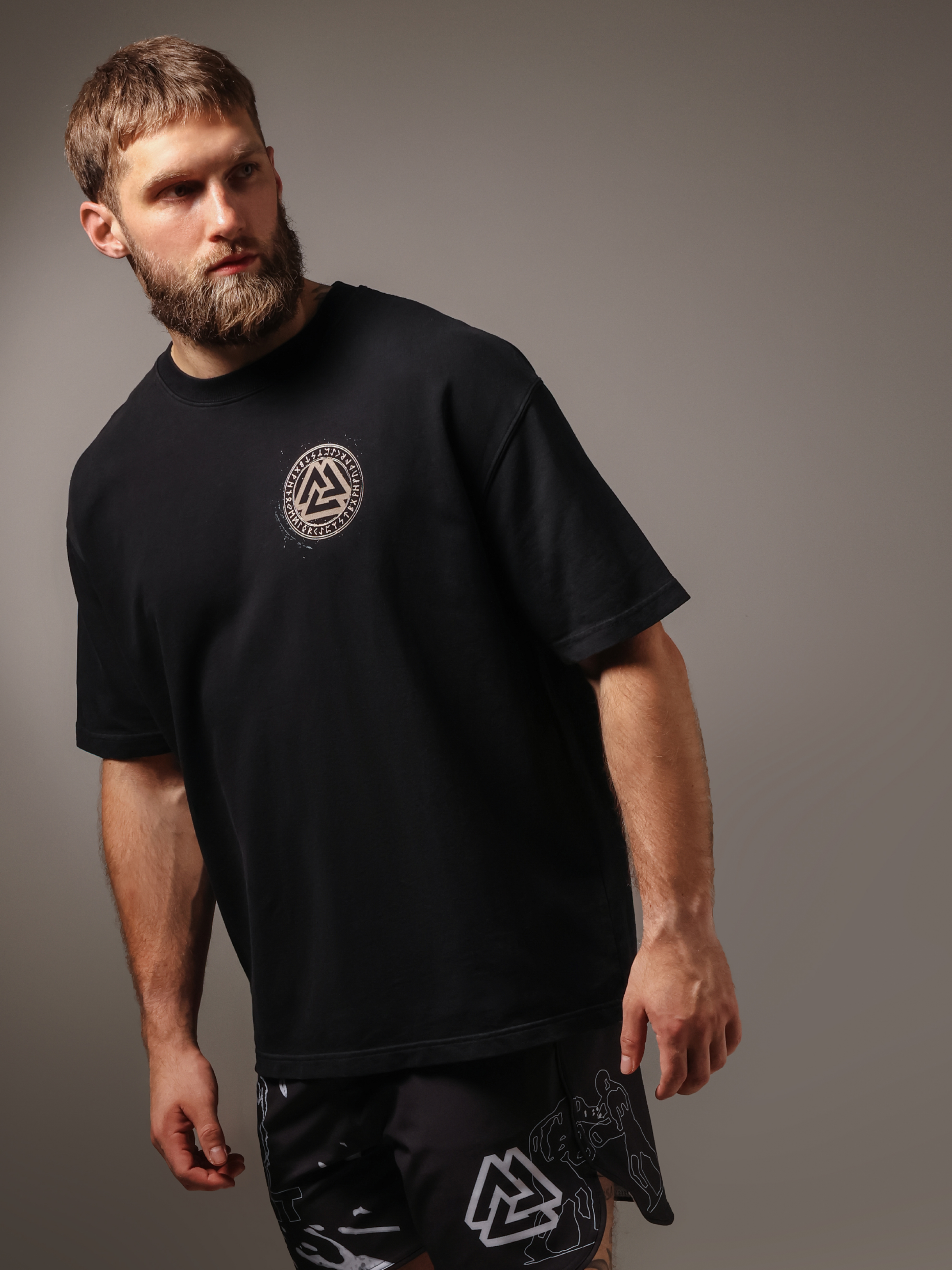 Oversized Imprint T-shirt Roast Black, Фото № 3