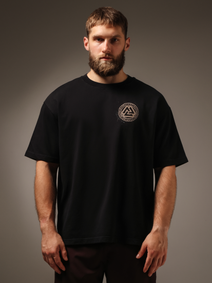 Oversized Imprint T-shirt Roast Black, Фото № 2