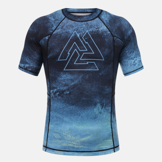 Peresvit Bllue Soil Short Sleeve Rashguard