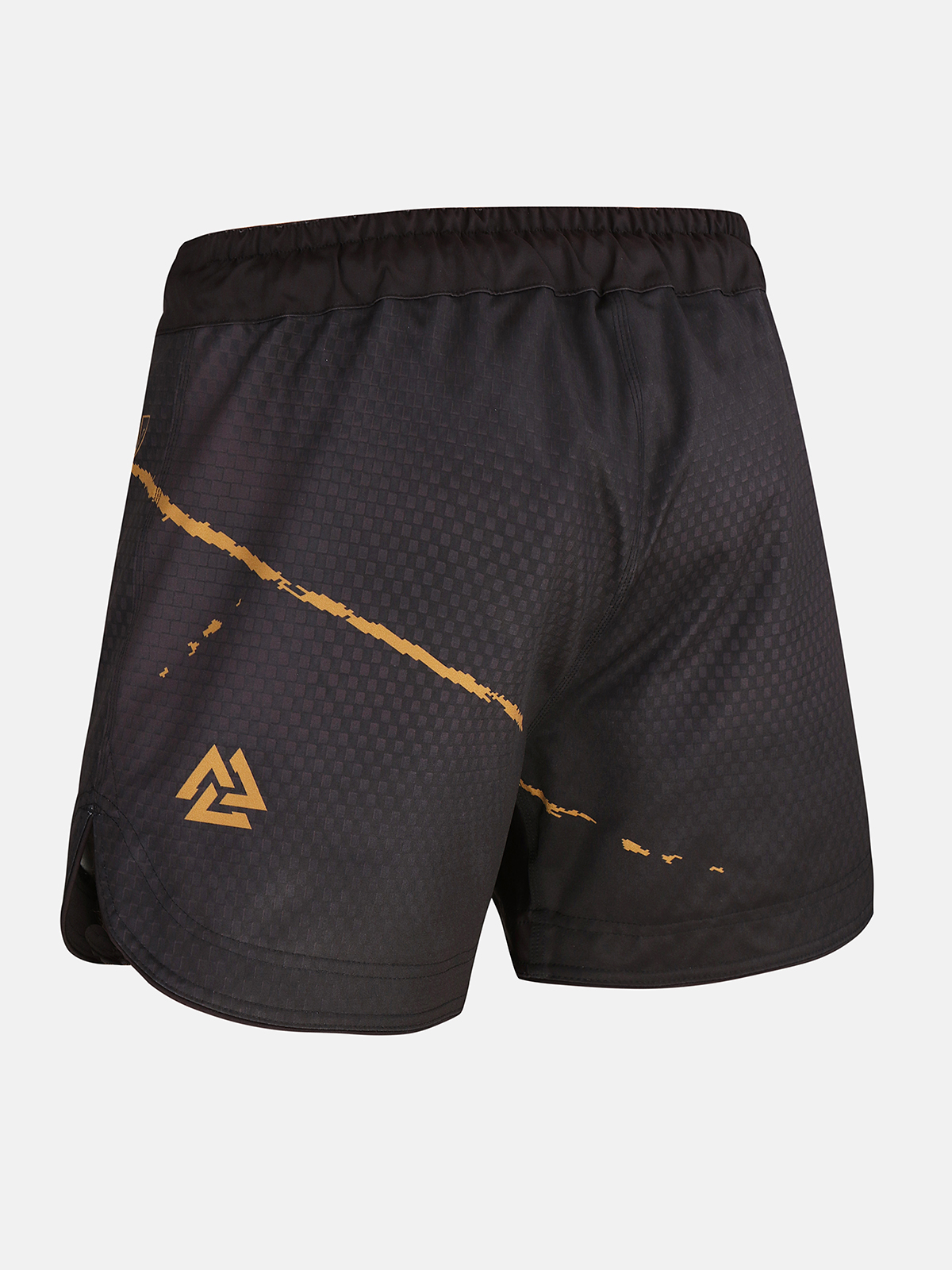 Peresvit Legend ММА Fight Shorts Black Rain Medium Length, Фото № 4