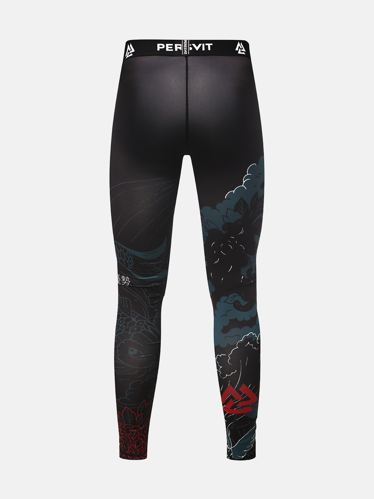 Peresvit Koi MMA Leggins Blue Orange Red , Фото № 2